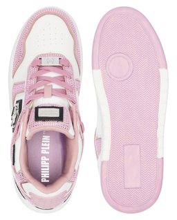 Różowe sneakersy z kryształkami SK8R Strass - Image #5