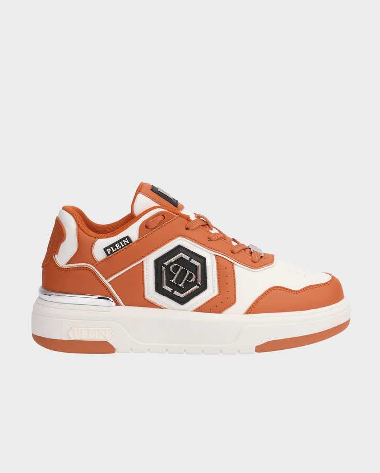 Pomarańczowe sneakersy SK8R