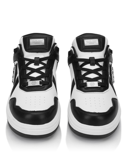 Biało-czarne sneakersy SK8R - Image #5