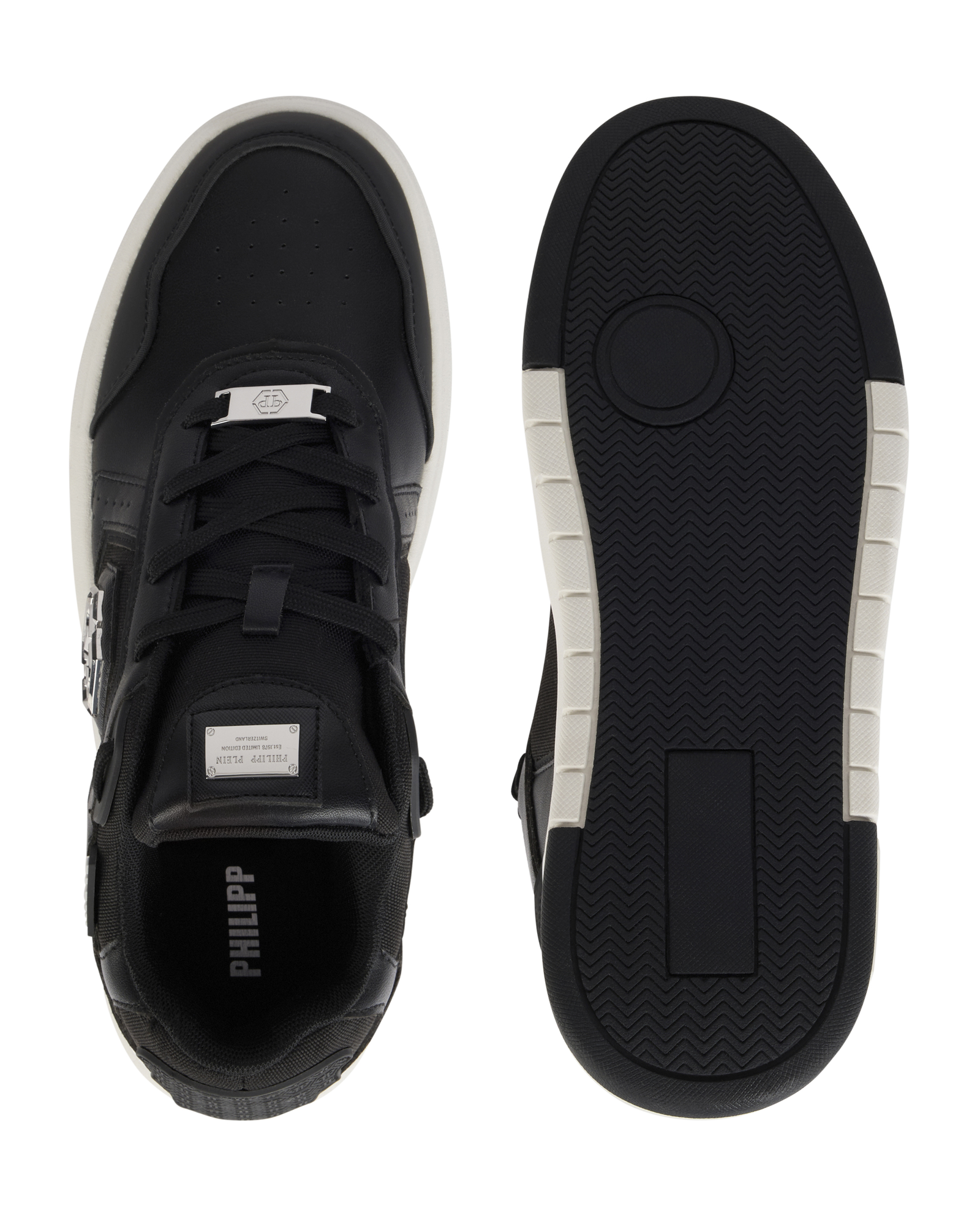 Czarne sneakersy Low-Top SK8R - Image #6