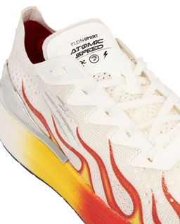 Białe sneakersy Atomic Speed Flame - Image #3