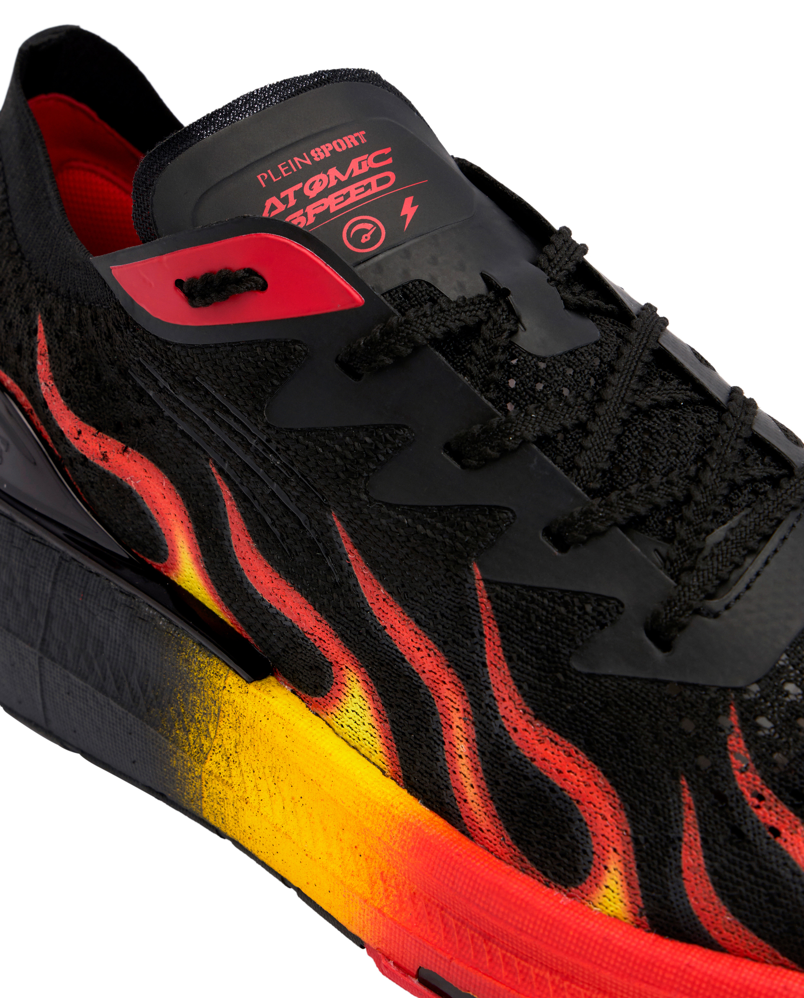 Czarne sneakersy Atomic Speed Flame - Image #4