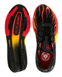 Czarne sneakersy Atomic Speed Flame - Image #5