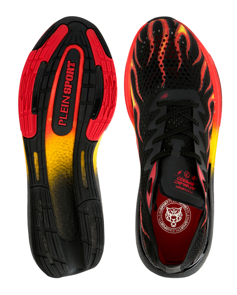 Czarne sneakersy Atomic Speed Flame - Image #5