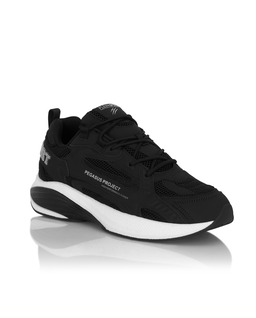 Biało-czarne sneakersy Pegasus Project - Image #1