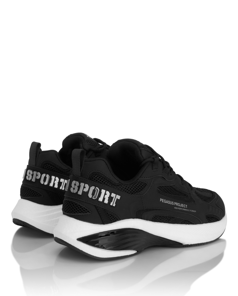 Biało-czarne sneakersy Pegasus Project - Image #3