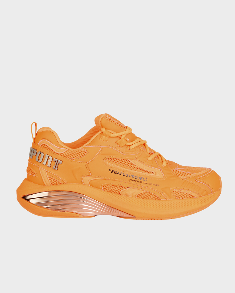 Pomarańczowe sneakersy Pegasus Project