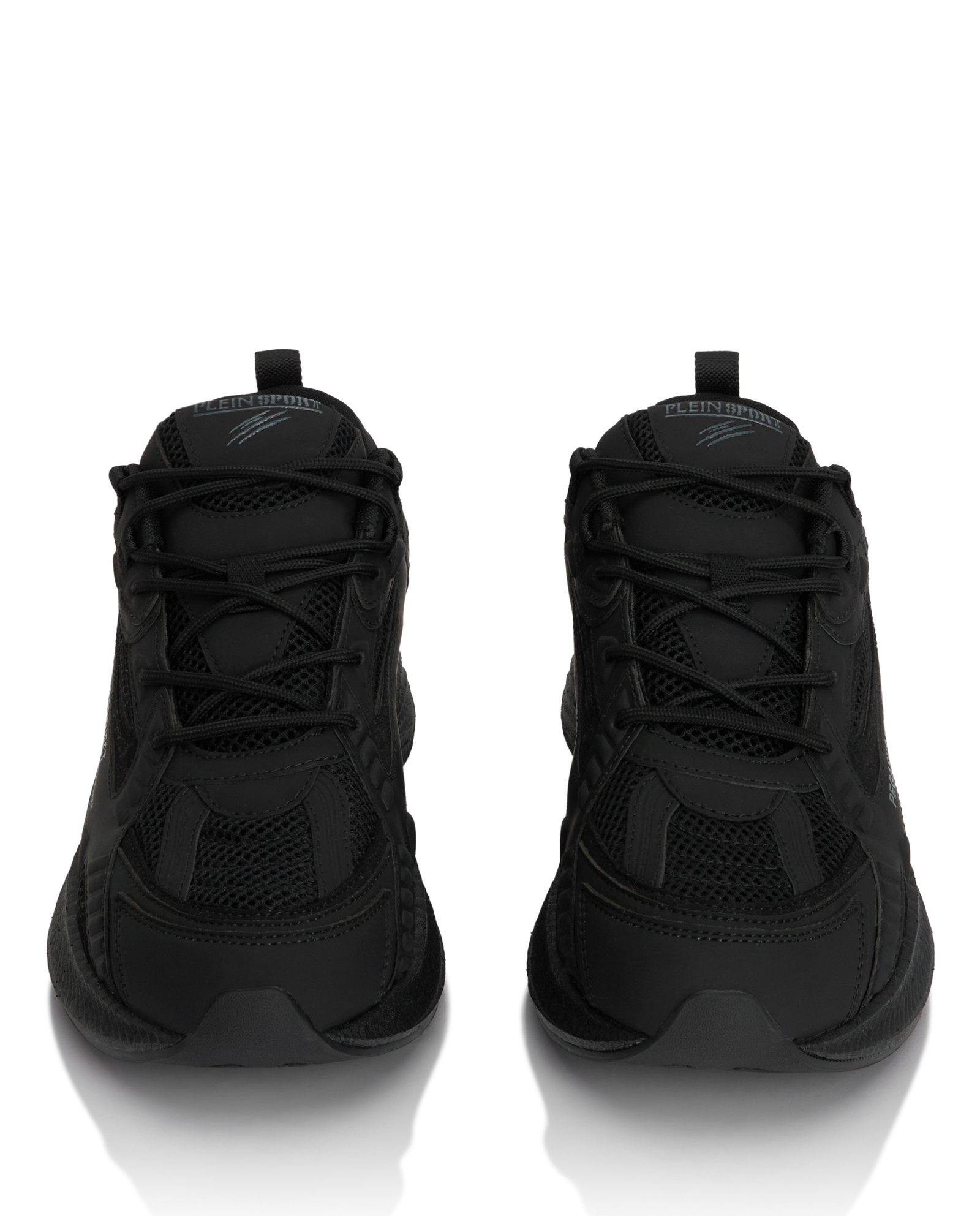 Czarne sneakersy ze złotymi detalami Pegasus Project - Image #4