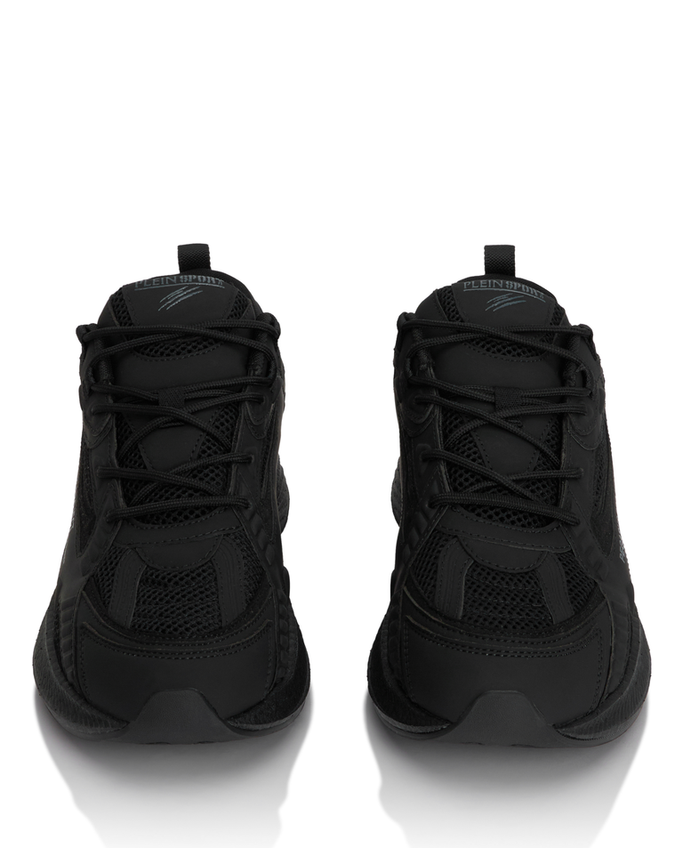 Czarne sneakersy ze złotymi detalami Pegasus Project - Image #4