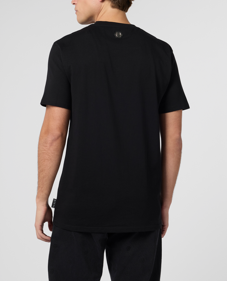 Czarny t-shirt Wind Rose Skull - Image #2