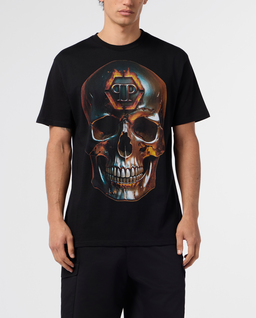 Czarny t-shirt Lava Skull - Image #1
