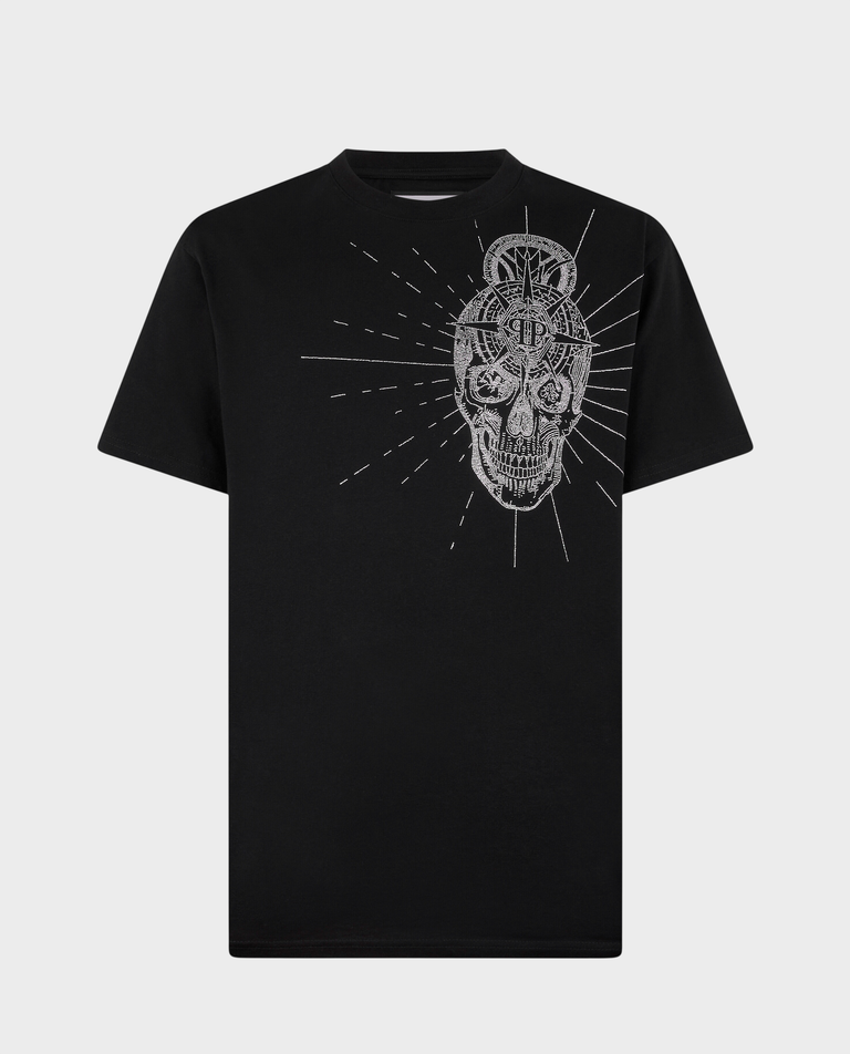 Czarny t-shirt Skull Stones