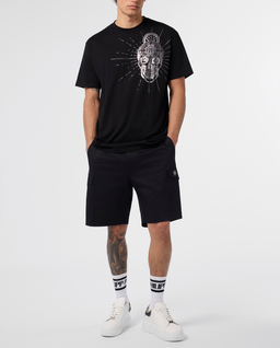 Czarny t-shirt Skull Stones - Image #3