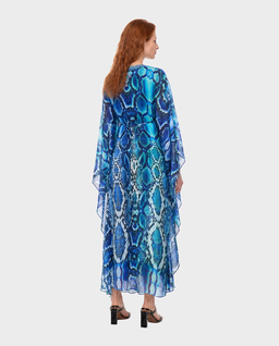 Niebieska sukienka The Sapphire Serpent - Image #2
