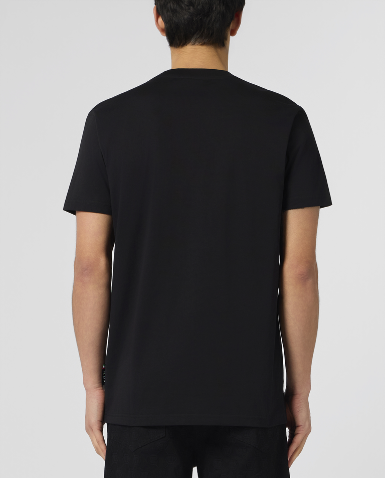 Czarny t-shirt z czaszką - Image #2