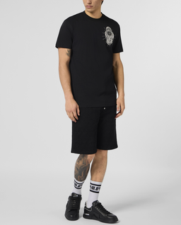 Czarny t-shirt z czaszką - Image #3