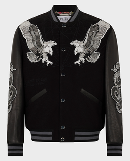 Czarna bomberka Tattoo Strass - Image #0
