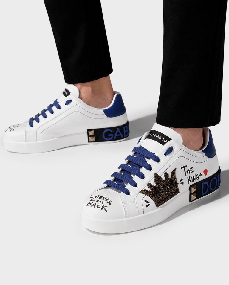 Białe sneakersy Portofino