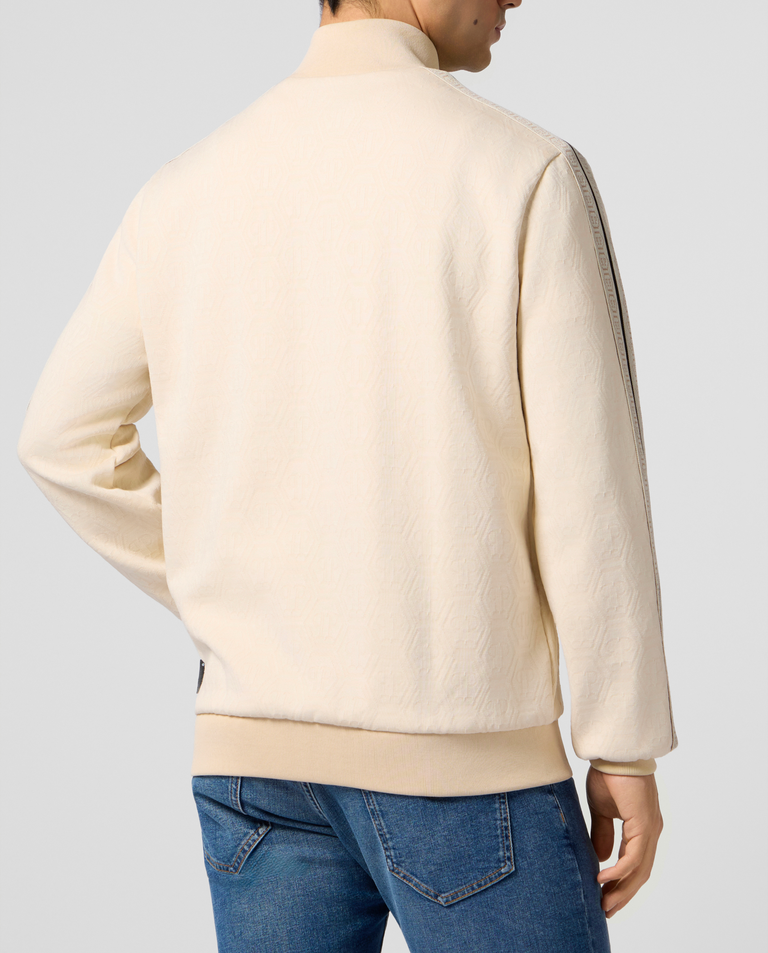 Beżowa bluza z monogramem - Image #2