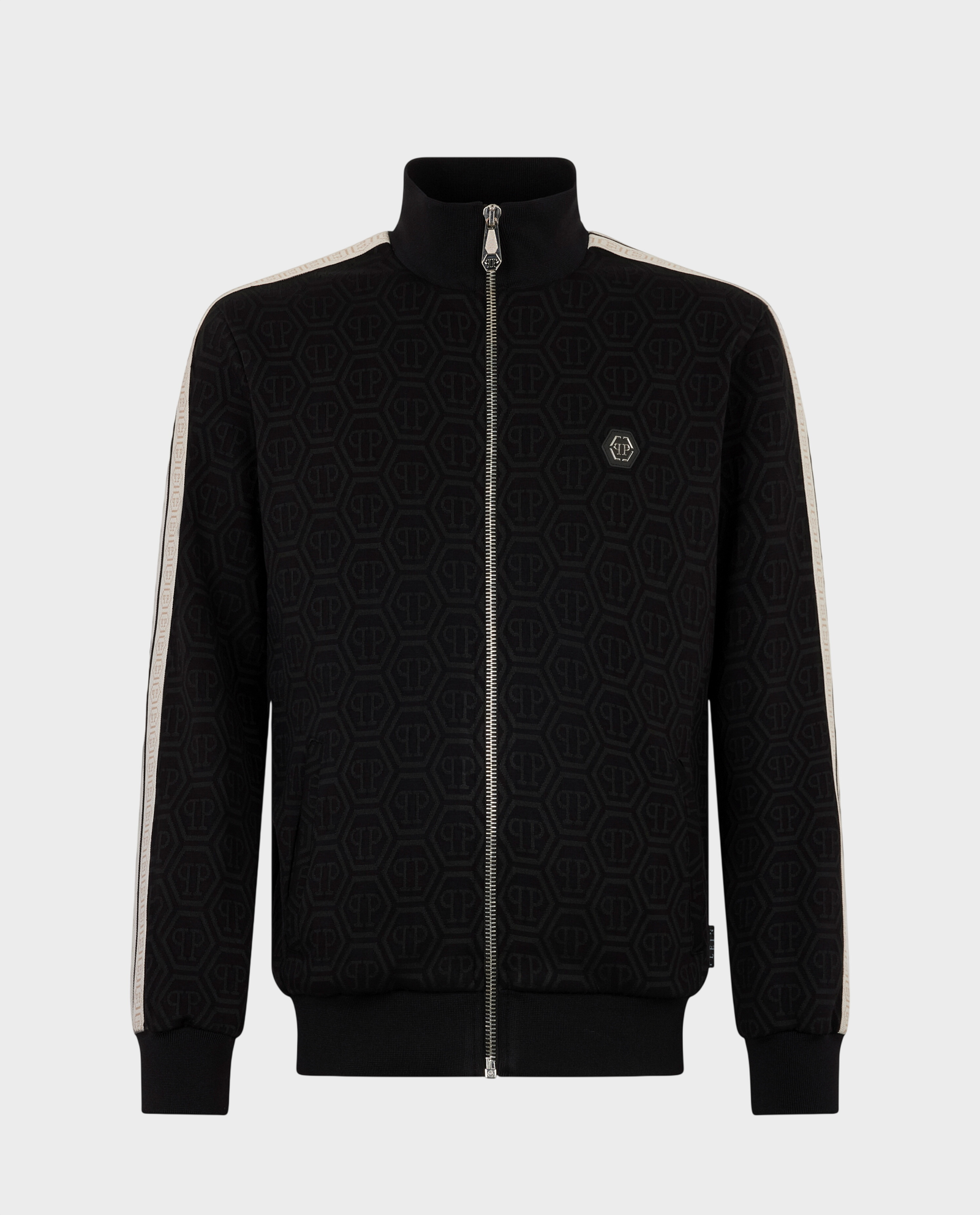 Czarna bluza z monogramem - Image #0