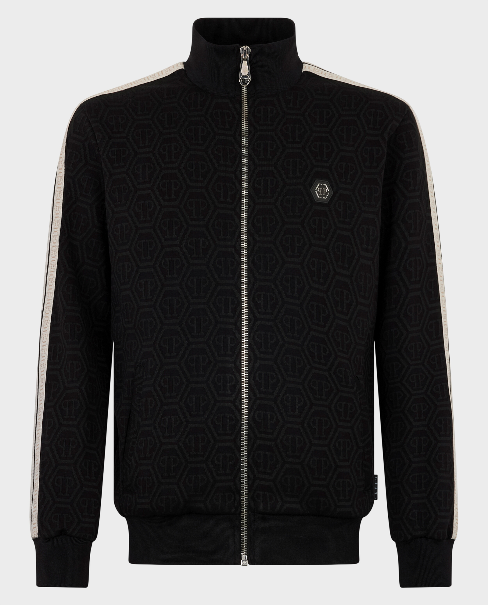 Czarna bluza z monogramem - Image #0