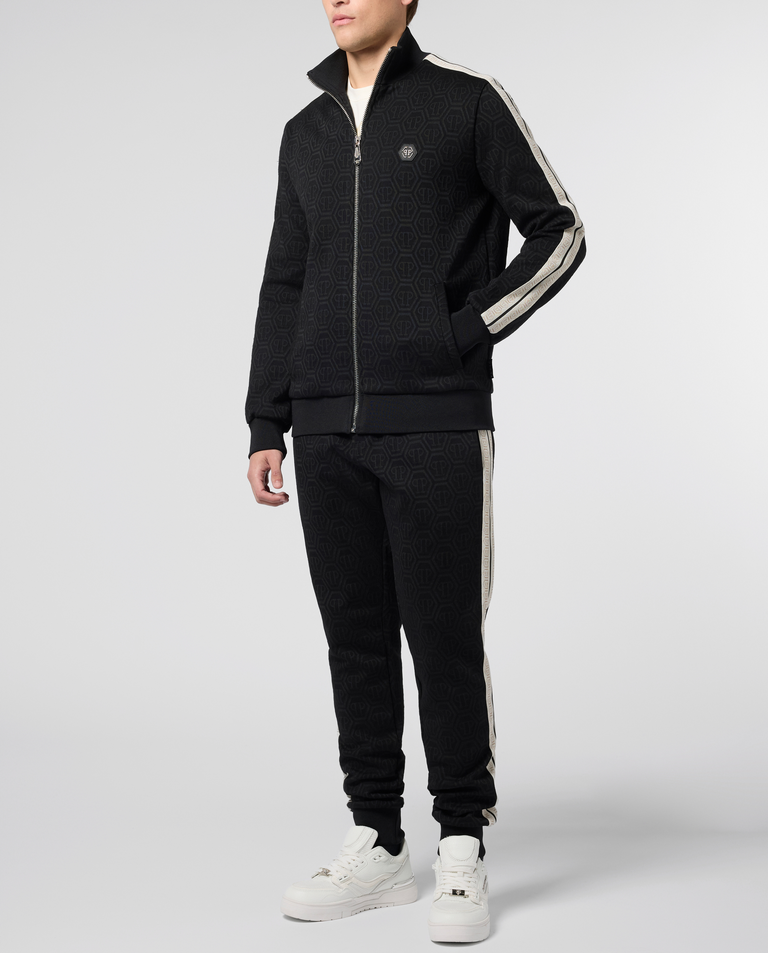 Czarna bluza z monogramem - Image #3