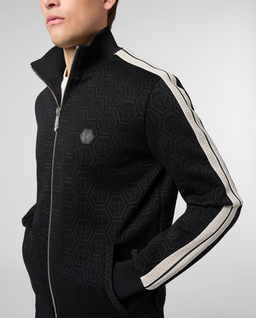 Czarna bluza z monogramem - Image #4