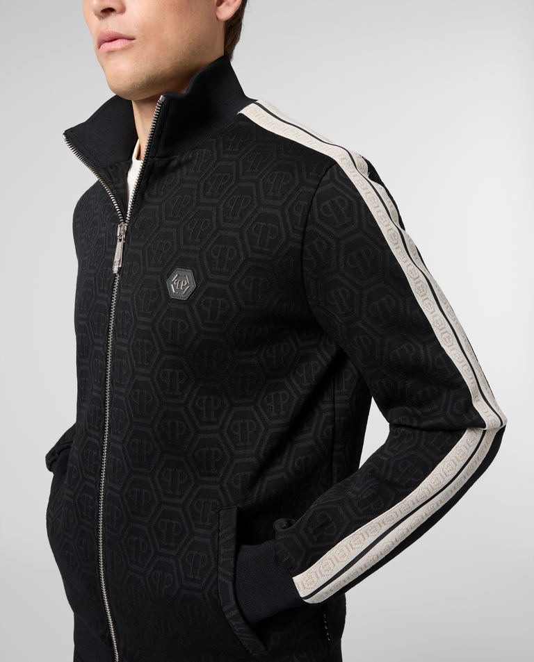 Czarna bluza z monogramem - Image #4