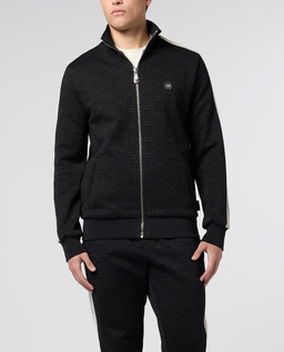 Czarna bluza z monogramem - Image #1