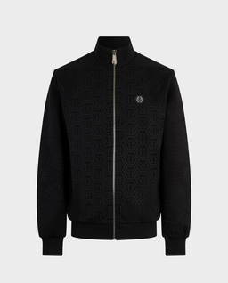 Czarna bluza z monogramem Paisley - Image #0