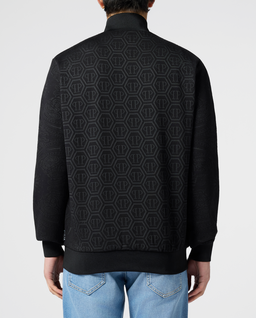 Czarna bluza z monogramem Paisley - Image #2