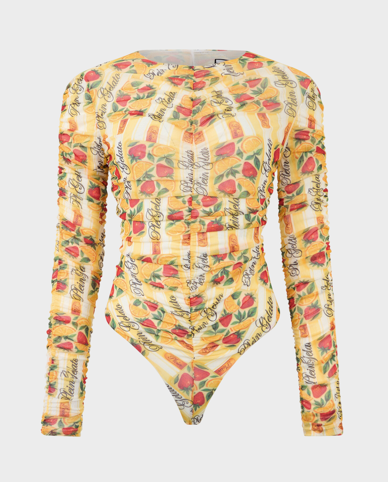 Tiulowe body z printem Gelato