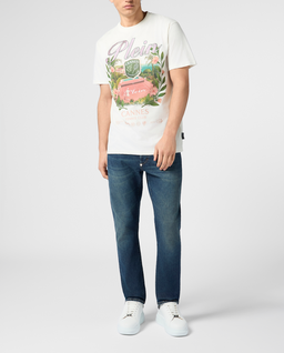 Biały t-shirt Cannes Tennis Club - Image #3