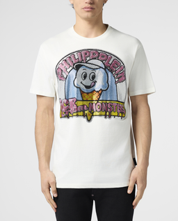 Biały t-shirt Ice Cream Monsters - Image #1