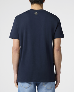Granatowy t-shirt z naszywką Ice Cream Dollar - Image #2
