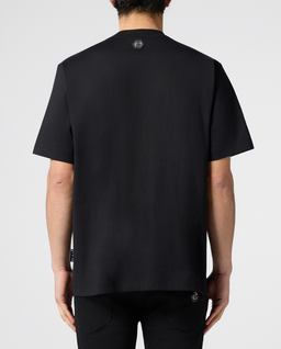 Czarny t-shirt Tennis Society - Image #2