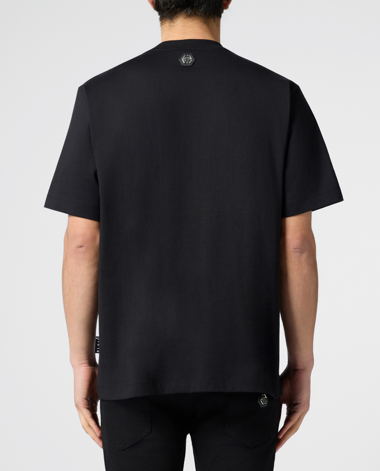 Czarny t-shirt Tennis Society - Image #2