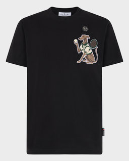Czarny t-shirt Pet Patch - Image #0