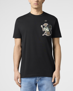 Czarny t-shirt Pet Patch - Image #1
