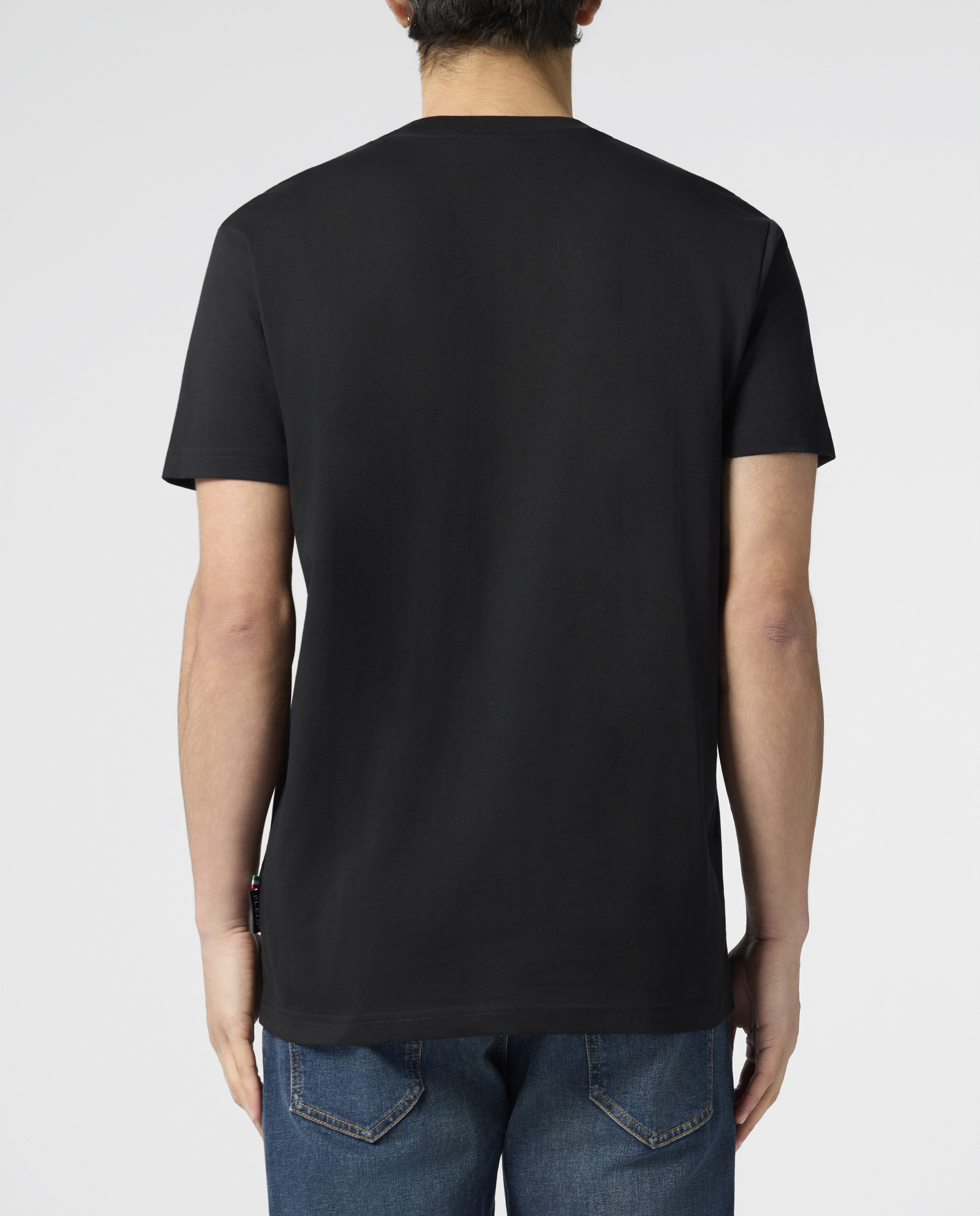 Czarny t-shirt Tennis Flamingo - Image #2