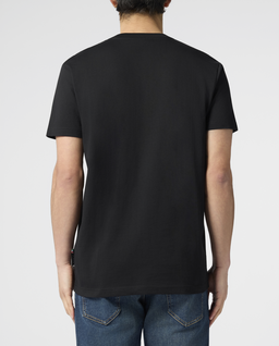 Czarny t-shirt Tennis Flamingo - Image #2