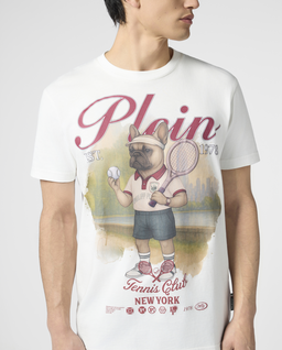Biały t-shirt New York Tennis - Image #4