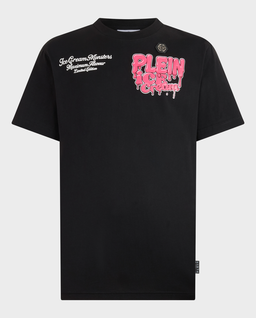 Czarny t-shirt z logo Gelato Monsters - Image #0