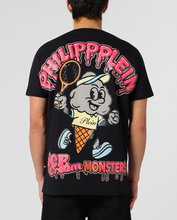 Czarny t-shirt z logo Gelato Monsters - Image #2