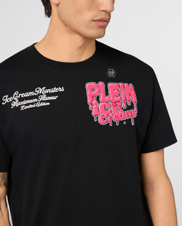 Czarny t-shirt z logo Gelato Monsters - Image #4