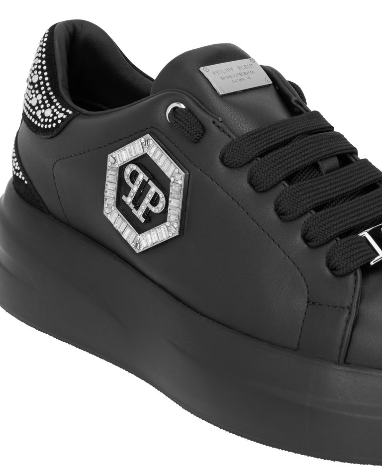 Czarne sneakersy Megastar Strass - Image #6