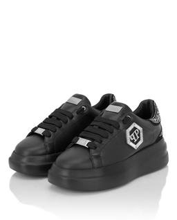 Czarne sneakersy Megastar Strass - Image #2