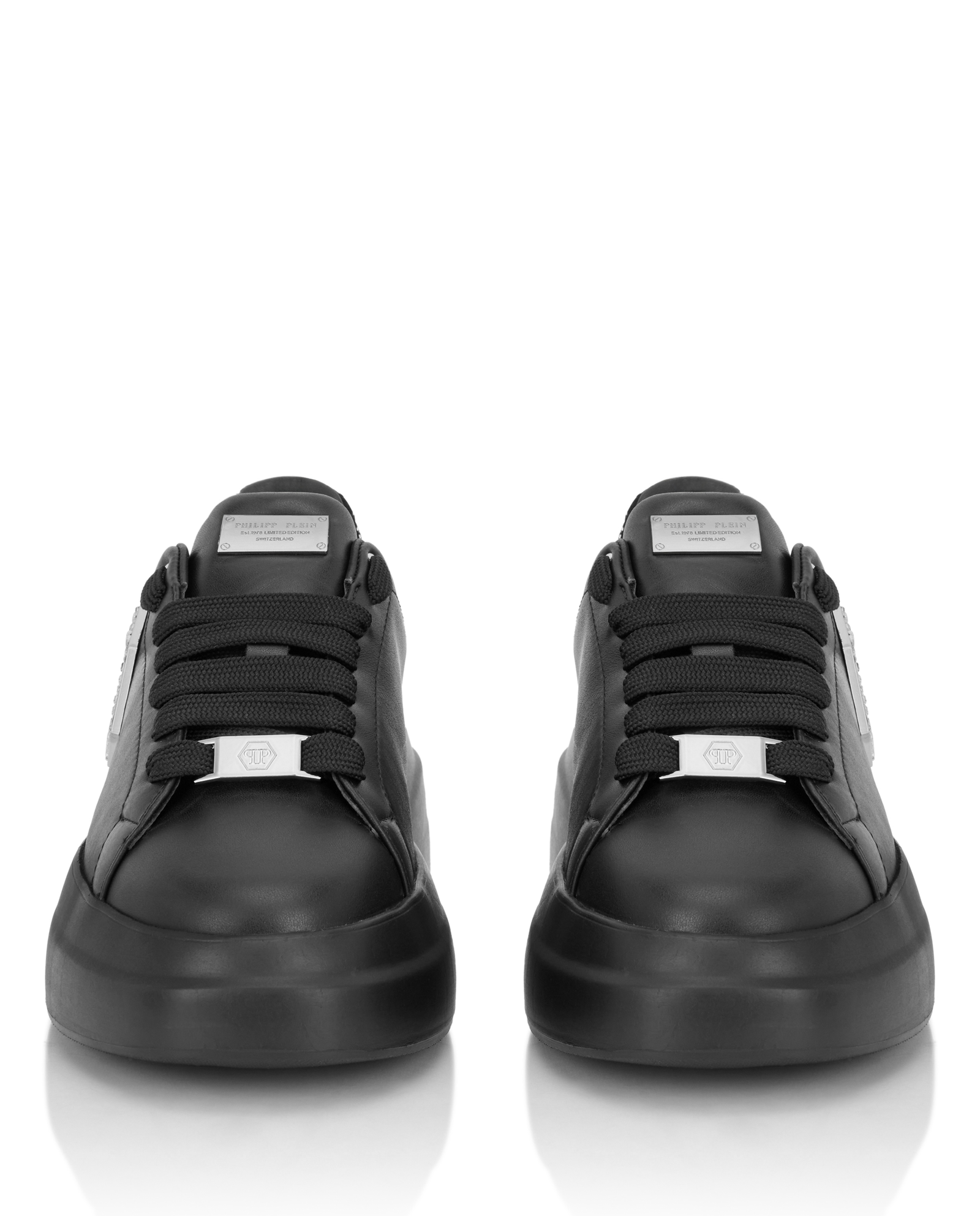 Czarne sneakersy Megastar Strass - Image #4