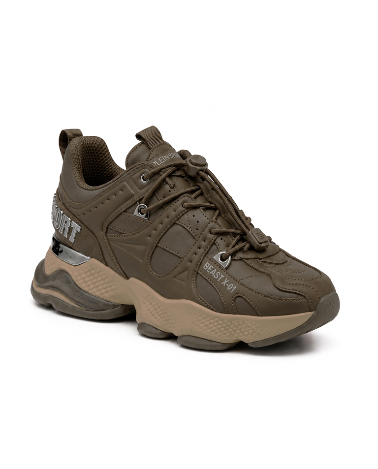 Brązowe sneakersy Beast X-01