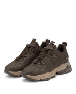 Brązowe sneakersy Beast X-01 - Image #2